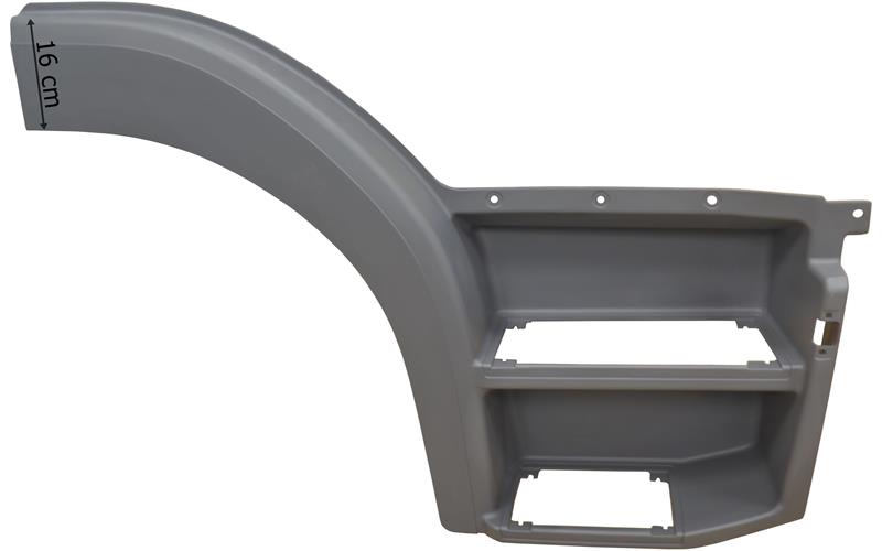 MB Atego 1,2 98-13r 2-step cab step housing /R/ upper
