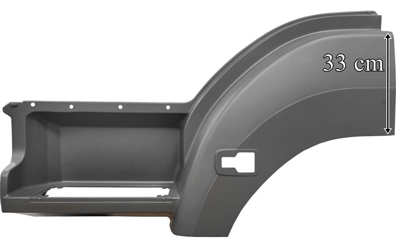 Pedal rubber seat LH