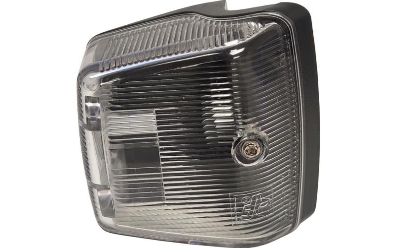FOOT STEP LIGHT WHITE NO BULB LH