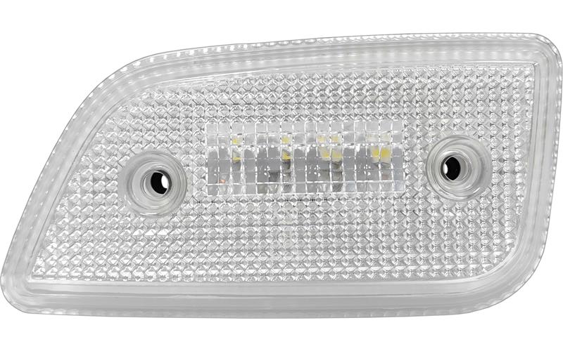 SUN VISOR LIGHT WHITE LED WHITE 9-36V LH/RH