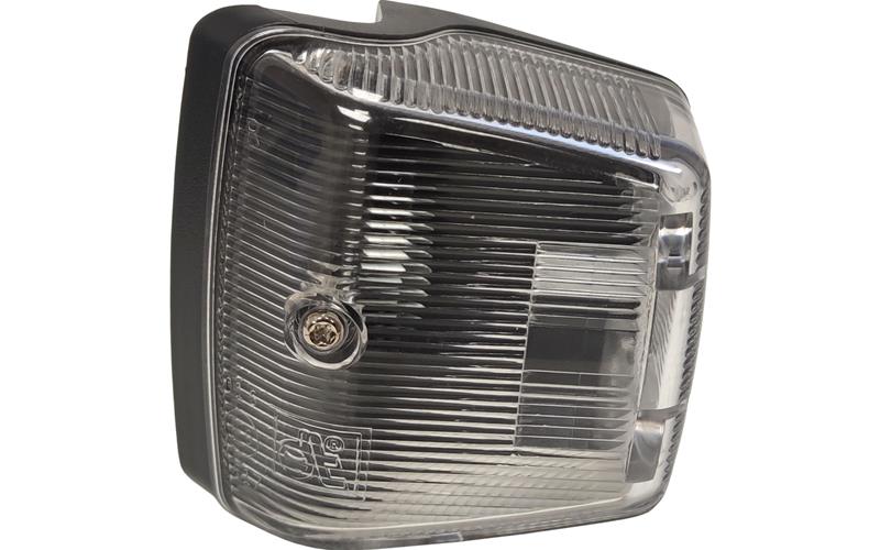 FOOT STEP LIGHT WHITE NO BULB RH