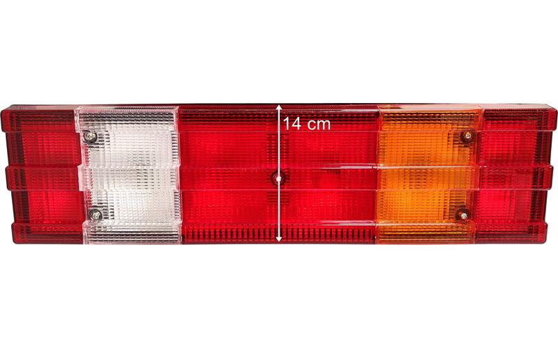 REAR LIGHT AS NO NUMBER PLATE WITH PLUG RH