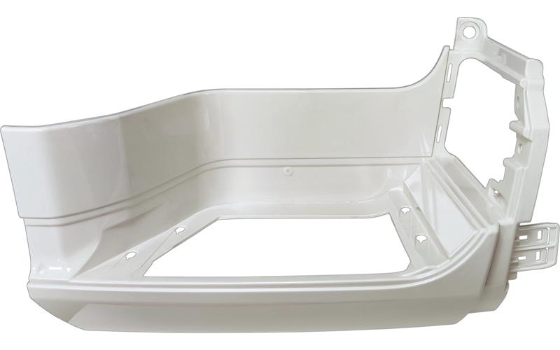 STEP GARNISH RH WHITE