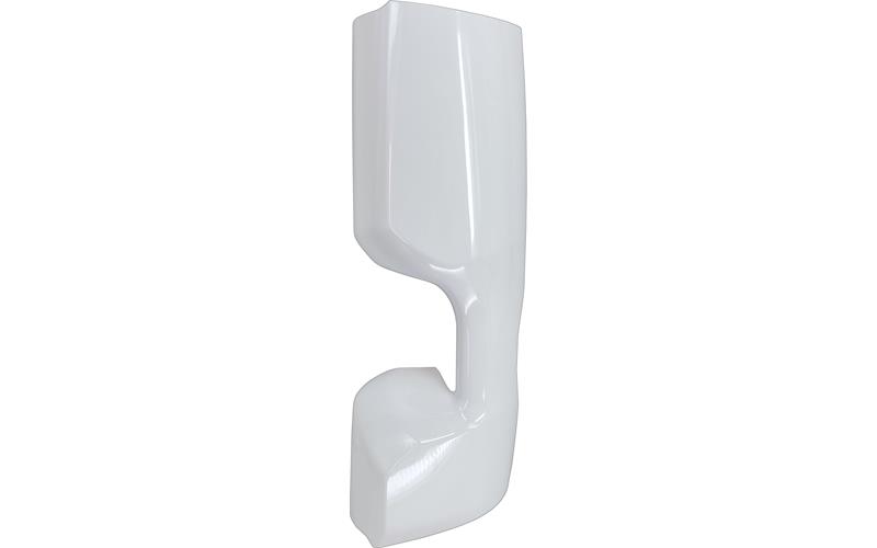 PAINTABLE MIRROR WHITE COVER PASSENGER SIDE LH