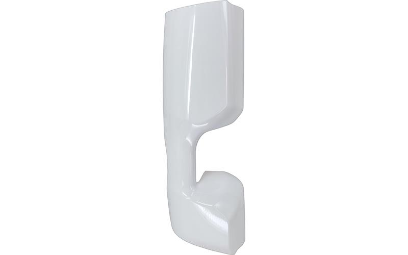 PAINTABLE MIRROR WHITE COVER DRIVER SIDE RH