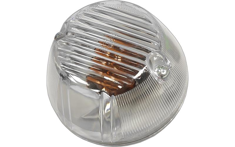 SIDE LAMP YELLOW WITH WHITE BULB