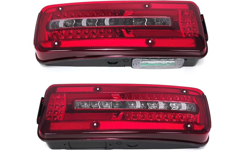 REAR LAMP LED HIGHLIGHT SIDE PLUG NO NUMBER PLATE NO ALARM RH