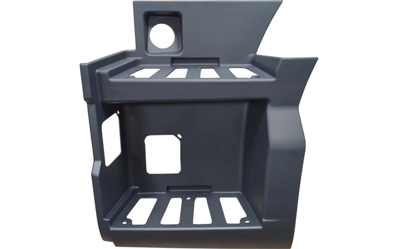 STEP PEDAL
/GREY W/ HOLES  gray, with three holes LH