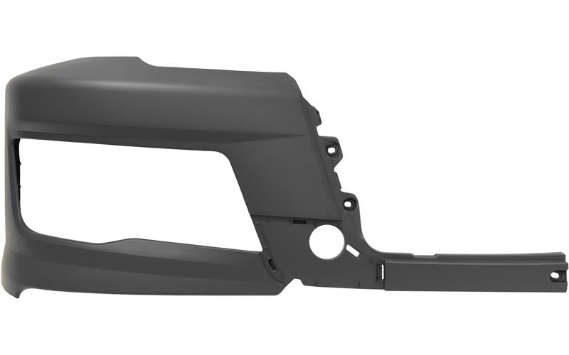 Headlamp case RH gray Without hole