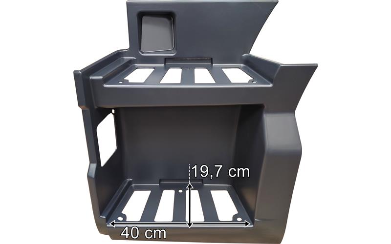 STEP PEDAL
/GREY W/O
HOLES gray, without any holes) LH