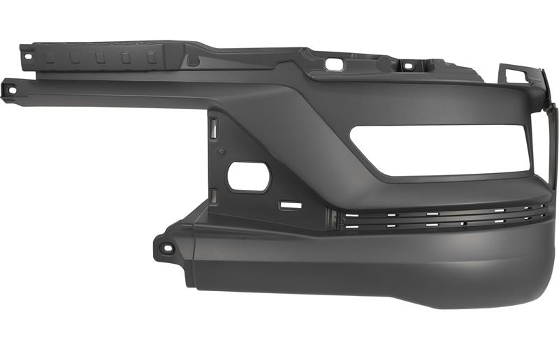 Foglamp case left white