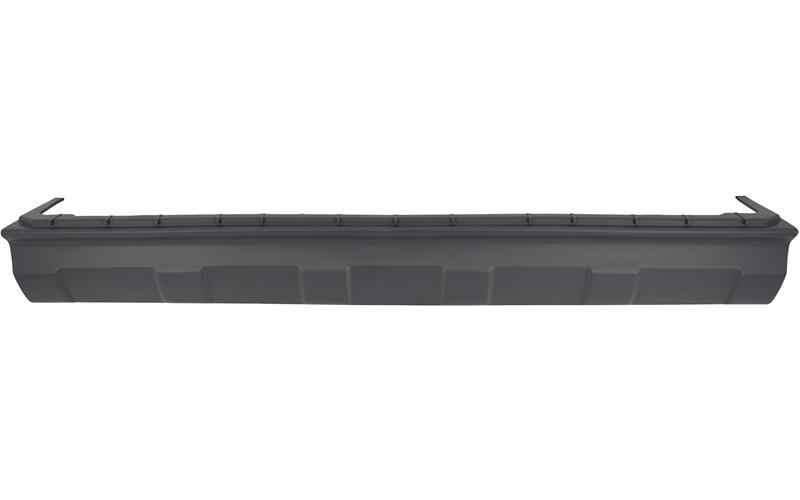 Front bumper center gray