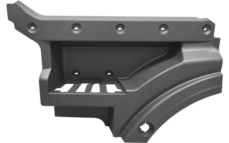 Foot step upper left White with holes