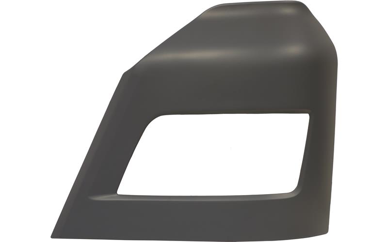 Headlight bezel MAN TGX 13r gray plastic /L/