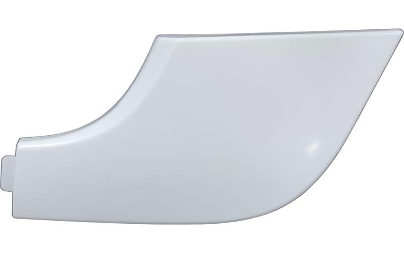 Headlamp case cover left  gray