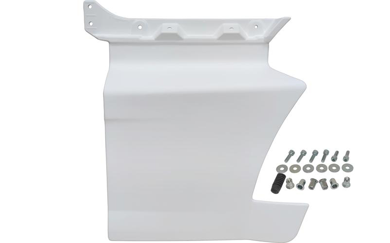 Door extension left white