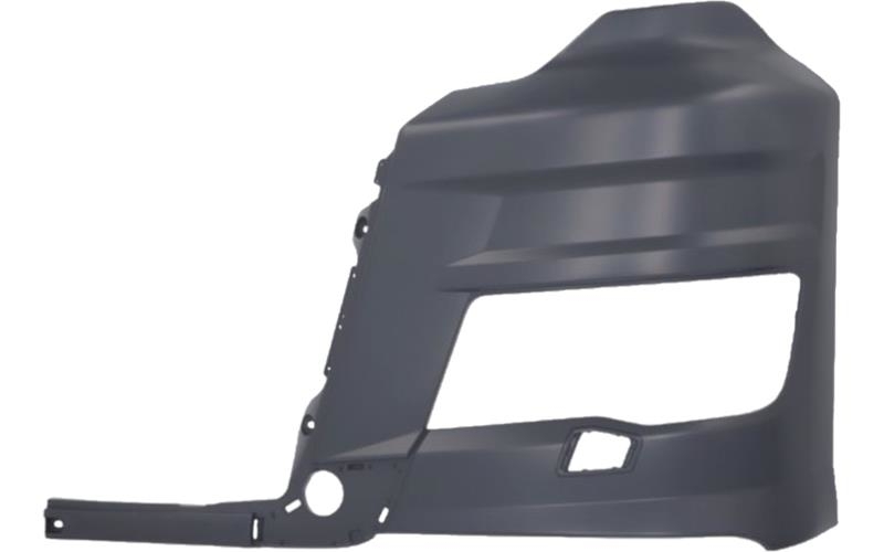 Headlam pcase left Grey, with open holes