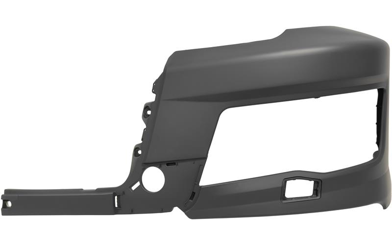 Head lamp case LH TGS Dark grey With hole