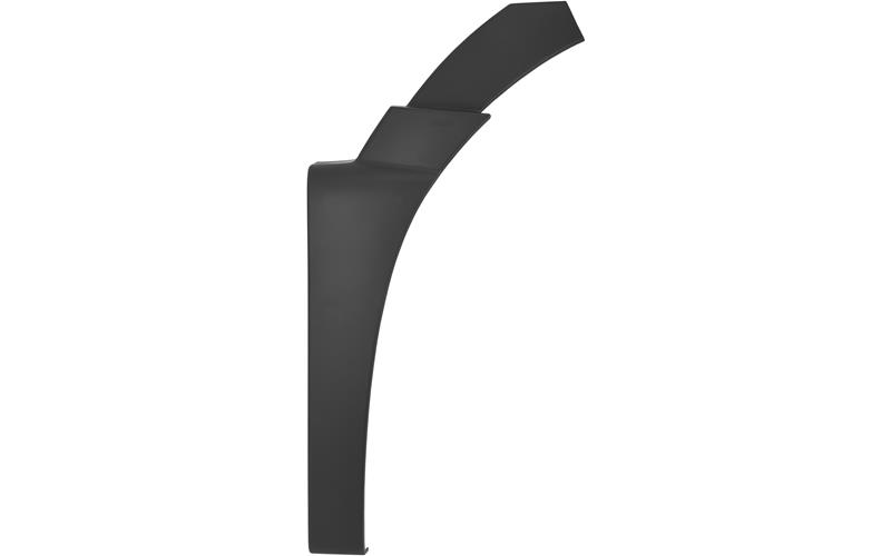 Mudguard trim MAN TGS 20 grey without opening /P/