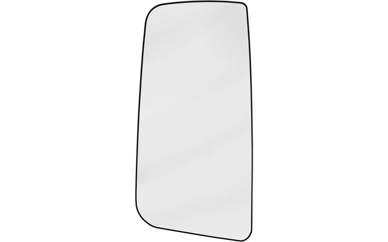 Mercedes Actros MP4 Antos Arocs main mirror glass unit heat 24V  with chrome lens LH