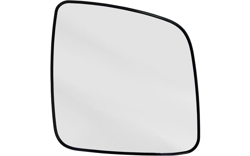 Mercedes Actros MP4 Antos Arocs wide angle mirror glass unit heat 24V with chrome lens LH