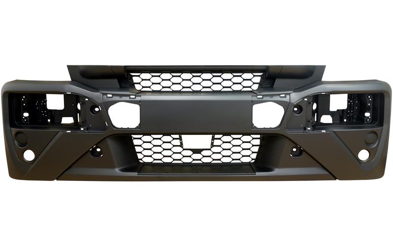FRONT BUMPER WITHOUT FOG
LAMPS HOLES WITHOUT GLASS
WIPERS HOLES