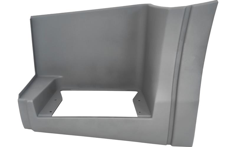 STEP PANEL  LH white