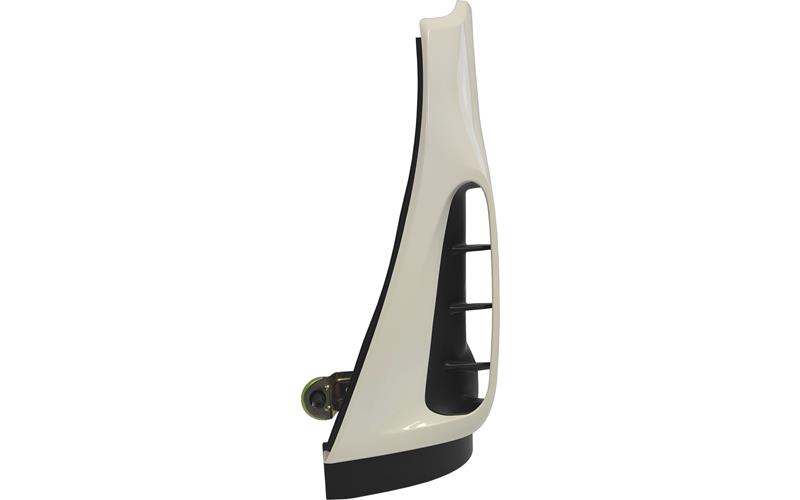 PANEL CORNER LH Included fittings