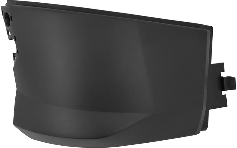BUMPER CORNER PLASTIC BLACK RH
