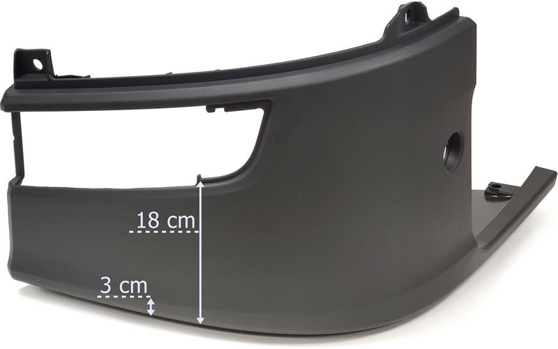 BUMPER COVER LH