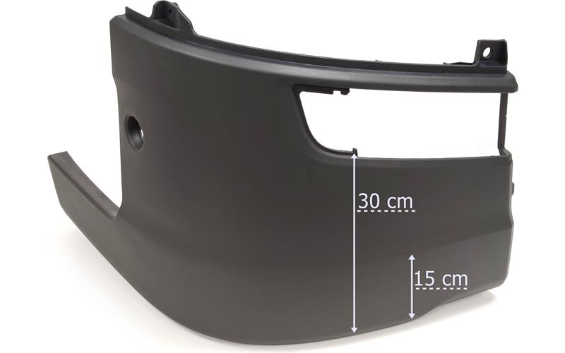BUMPER COVER RH