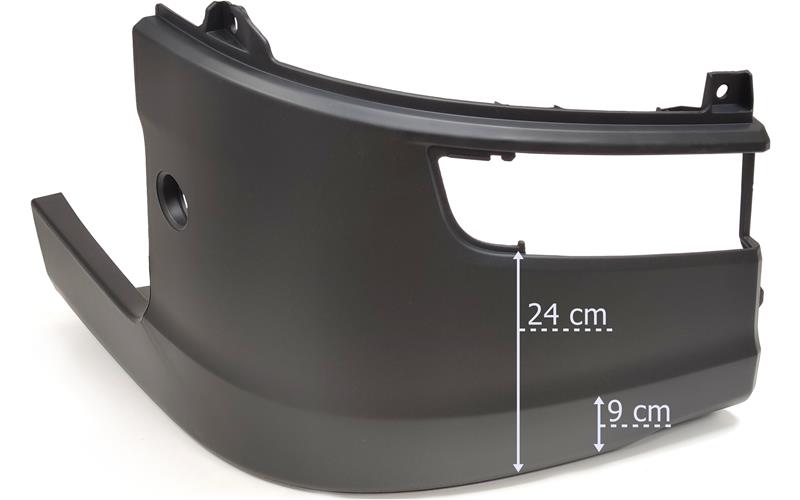 BUMPER COVER RH