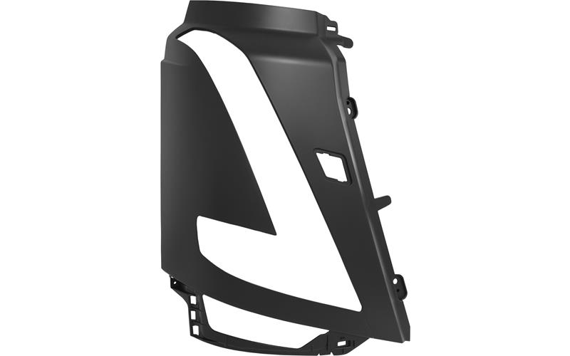 headlamp panel; right
without holes