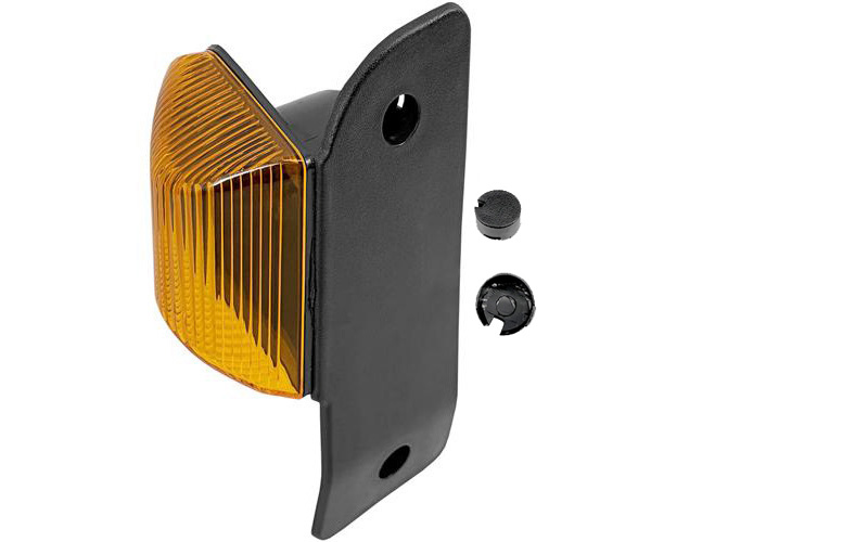 SIDE LAMP AMBER 2HOLES WITH SOCKET NO BULB LH