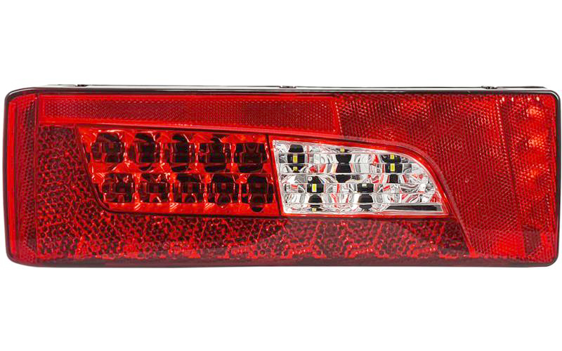 LED TAIL LIGHT LH WITH NUMBER PLATE (PMMA)