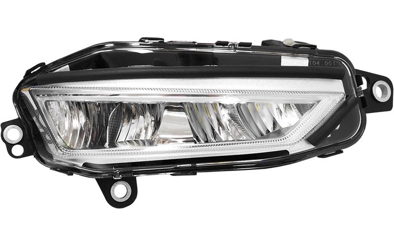 FOG LIGHT  WIHT AUXILIARY FOG LAMP CHROME RH