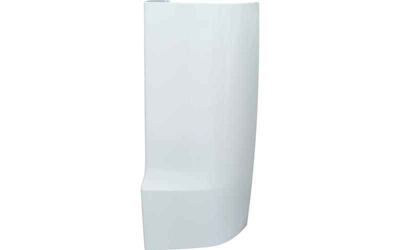 MIRROR COVER RIGHT RAL 9010  white