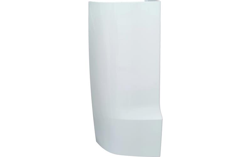 MIRROR COVER LEFT RAL 9010 white