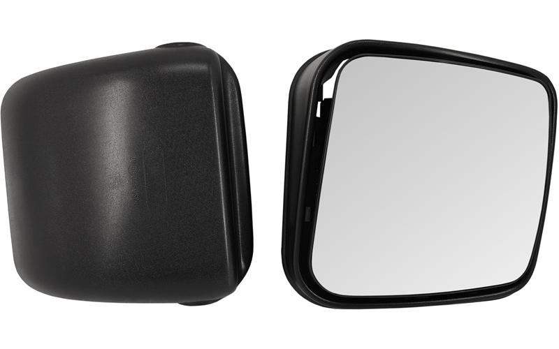 Renault wide angle mirror glass unit heat RH