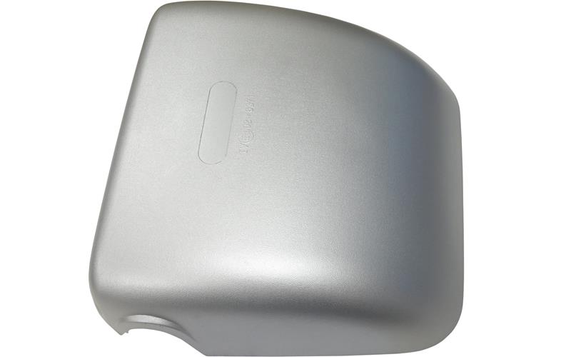 Renault wide angle mirror cover grey silver e-mark