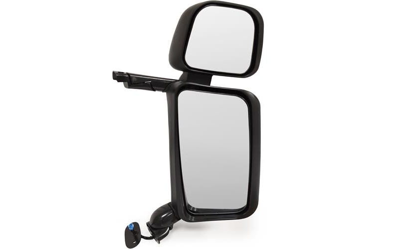 Scania main mirror electric heat short arm RHD RHS ABS e-mark