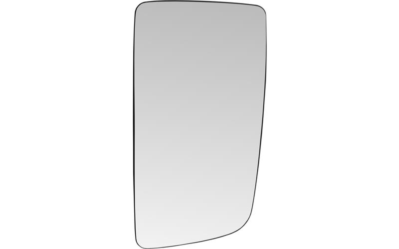 Scania L P G R S 2016-up main mirror glass unit chrome heat RH